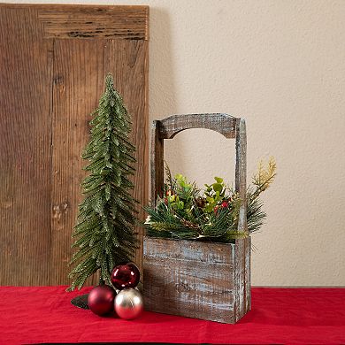 Studio 66 Balsam & Berries Basket Floor Decor