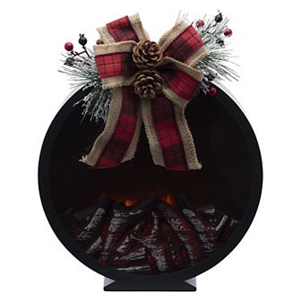 Studio 66 Embers LED Fireplace Floor Decor