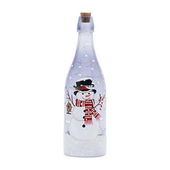 Studio 66 Snowy Daze Bottle Lighting Table Decor
