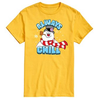Men's Frosty The Snowman Frosty Always Chill Tee