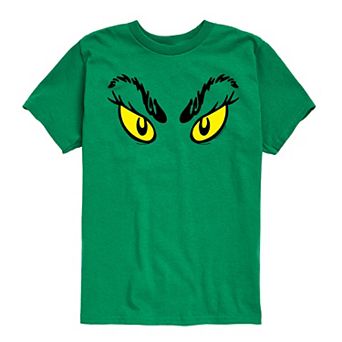 Boys 8-20 Dr. Seuss The Grinch Eyes Graphic Tee