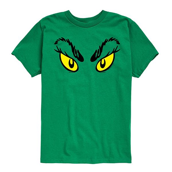 Boys 8-20 Dr. Seuss The Grinch Eyes Graphic Tee