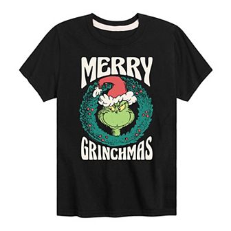 Boys 8-20 Dr. Seuss The Grinch Merry Grinchmas Graphic Tee