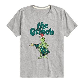 Boys 8-20 Dr. Seuss The Grinch Tree Graphic Tee