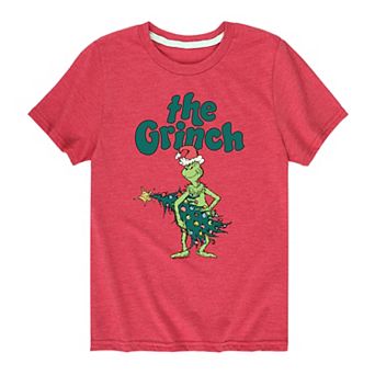 Boys 8-20 Dr. Seuss The Grinch Tree Graphic Tee