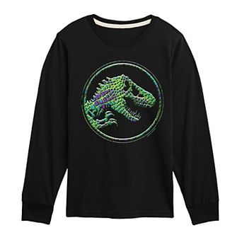 Boys 8-20 Jurassic World Logo Long Sleeve Graphic Tee