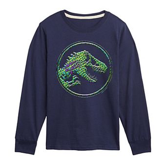 Boys 8-20 Jurassic World Logo Long Sleeve Graphic Tee