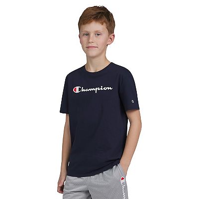 Boys 8 20 Champion Classic Logo Graphic Tee