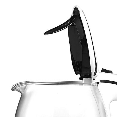 Brentwood 1.7l Tempered Glass Tea Kettle