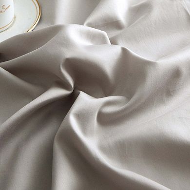 Dolce Mela 4 piece Duvet Cover Set Ruffled Bedding 100% Cotton