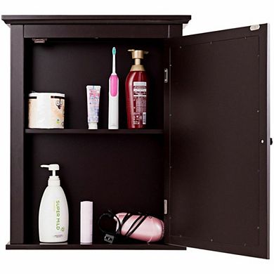 Hivvago Bathroom Wall Mounted Storage Mirror Medicine Cabinet