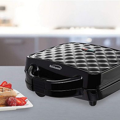 Brentwood Couture Purse Non-Stick Dual Waffle Maker with Indicator Lights