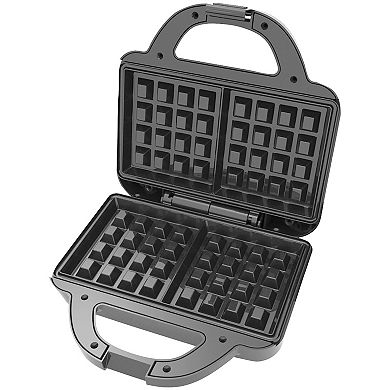 Brentwood Couture Purse Non-Stick Dual Waffle Maker with Indicator Lights