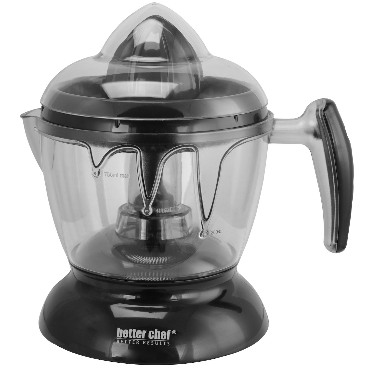 Better Chef 10 Speed 350 Watt Plastic Jar Blender in Black