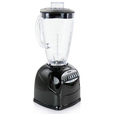 Oster Fresh Easy Series Simple Blend 100 Blender in Black with 6 Cup Plastic Jar