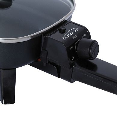 Brentwood 8 In. Electric Skillet with Glass Lid