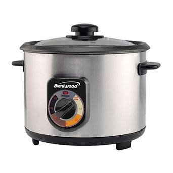 Brentwood Ts-1020s 10 cup Stainless Steel Crunchy Persian Rice Cooker