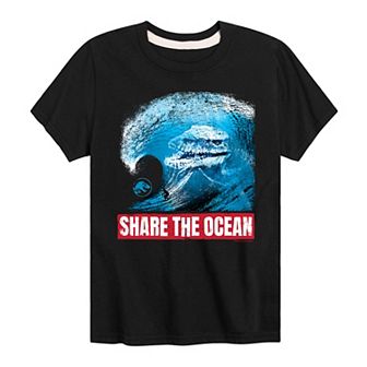 Boys 8-20 Jurassic World Share The Ocean Graphic Tee