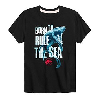 Boys 8-20 Jurassic World Born To Rule The Sea Graphic Tee