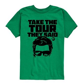 Boys 8-20 Jurassic World Take The Tour They Said Graphic Tee