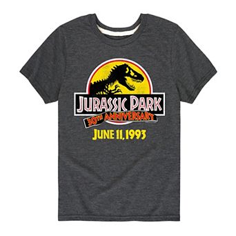 Boys 8-20 Jurassic World 30th Anniversary Graphic Tee