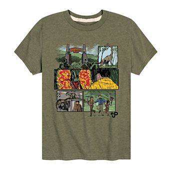 Boys 8-20 Jurassic World Comic Graphic Tee