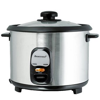 Brentwood 5 cup Rice Cooker/Non-Stick with Steamer