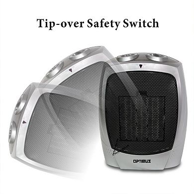 Optimus Portable Ceramic Heater with Thermostat