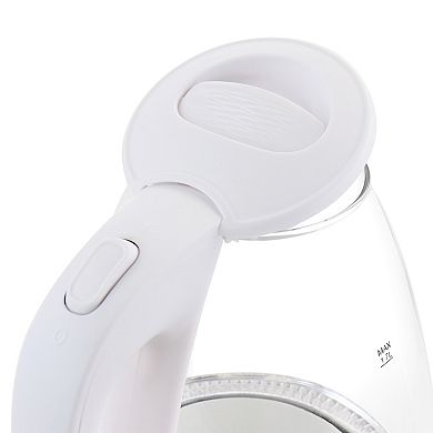 Better Chef 1.7 Liter Glass 360 Degree Cordless LED Electric Kettle