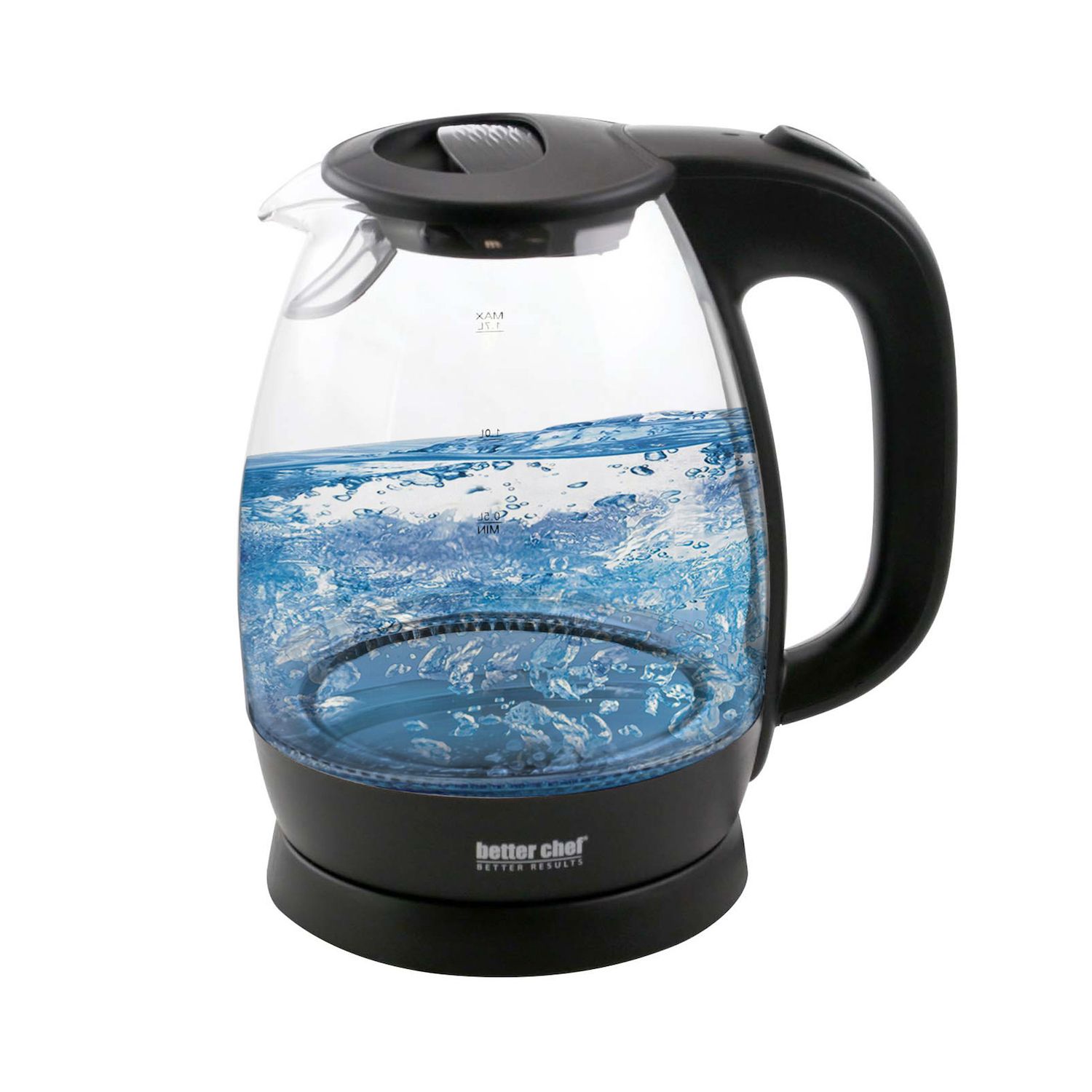 Brentwood Glass 1.7 Liter Electric Kettle with Tea Infuser in