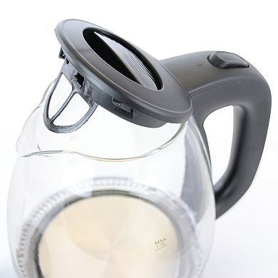 Better Chef 1.7l Cordless Electric Glass Tea Kettle