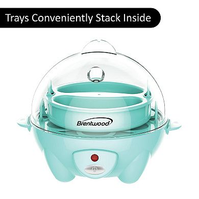 Brentwood Electric 7 Egg Cooker with Auto Shut Off