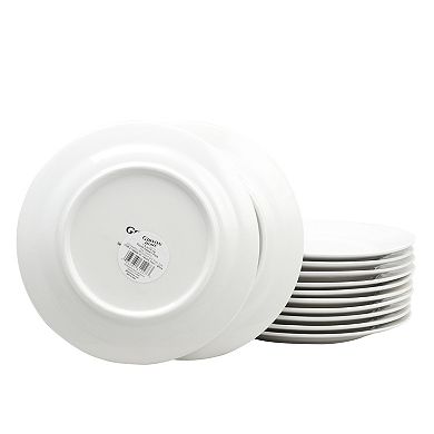 Gibson Home Noble Court 7.5 Inch Dessert Plate Set