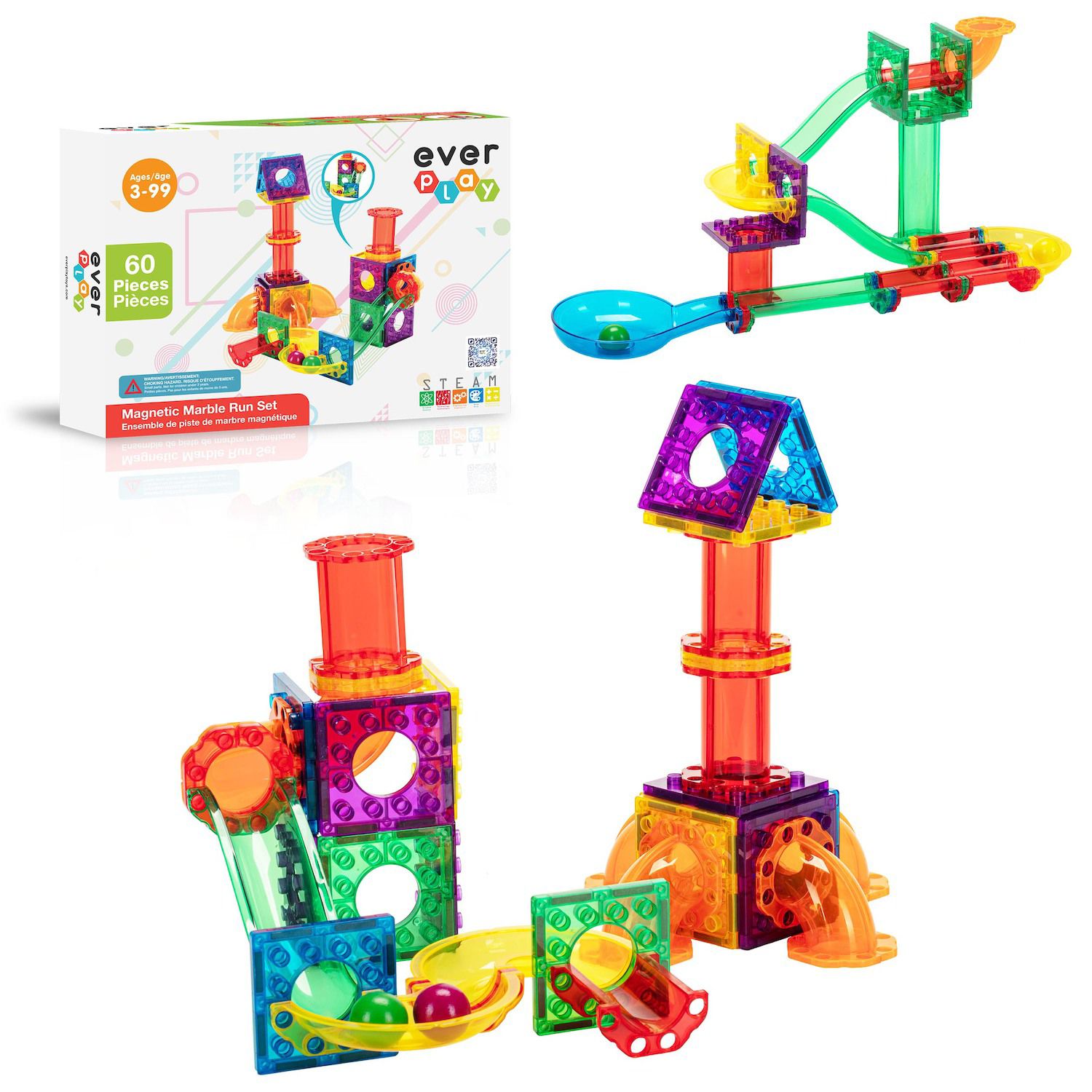 QoQa - MU Toys Set de mini billes magnétiques