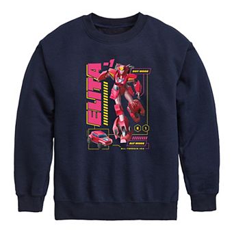 Boys 8-20 Transformers Elita Bot Fleece Sweatshirt