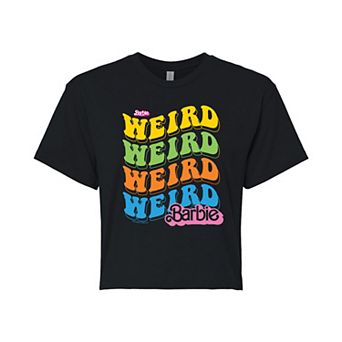 Juniors' Barbie The Movie Weird Barbie Graphic Tee