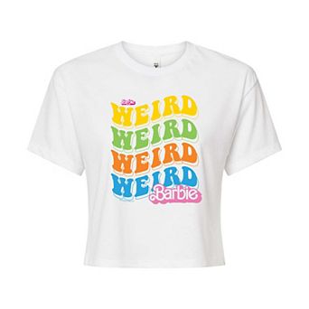 Juniors' Barbie The Movie Weird Barbie Graphic Tee