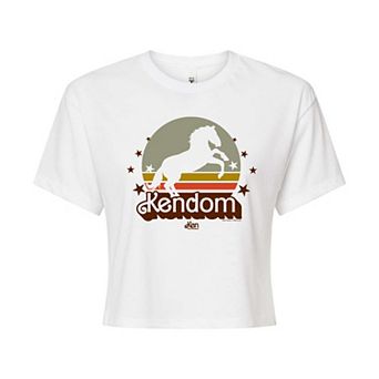 Juniors' Barbie The Movie Kendom Western Graphic Tee