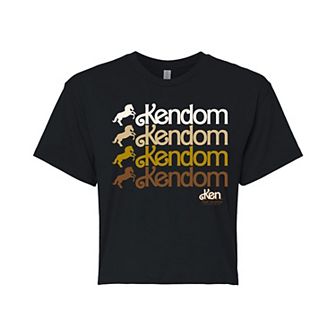 Juniors' Barbie The Movie Kendom Western Graphic Tee