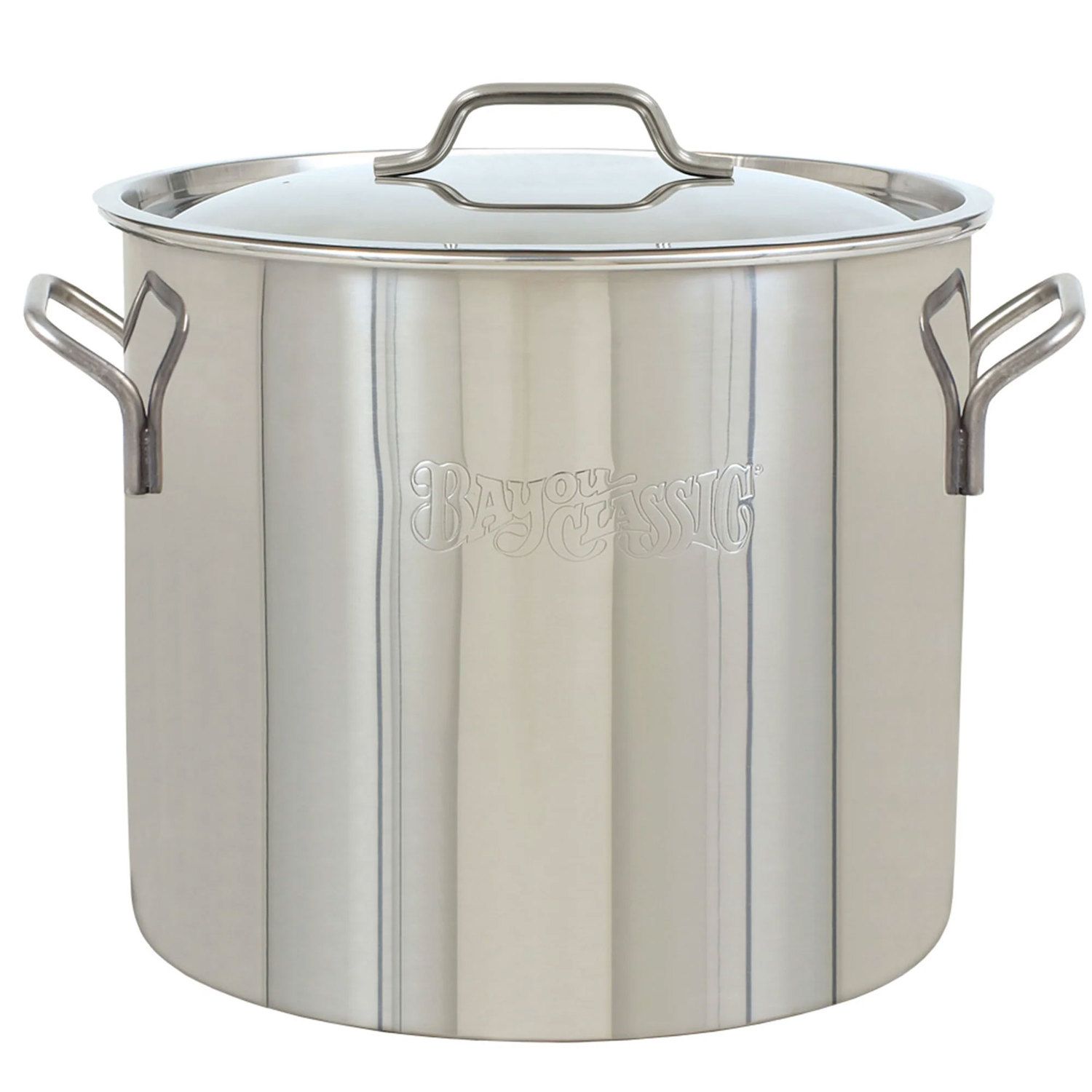 Bayou Classic 14-qt Stainless Fry Pot with Lid, Basket