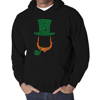 Leprechaun - Men's Word Art Hooded Sweatshirt