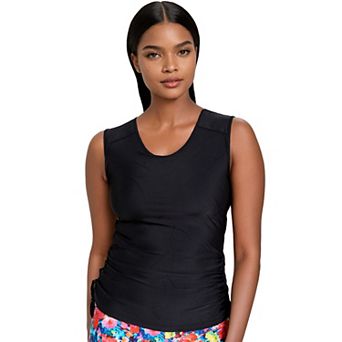 Closed Back Maya Women's Tankini Swim Top