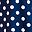Navy Polka Dot