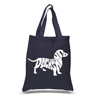 Small Word Art Tote Bag - Dachshund