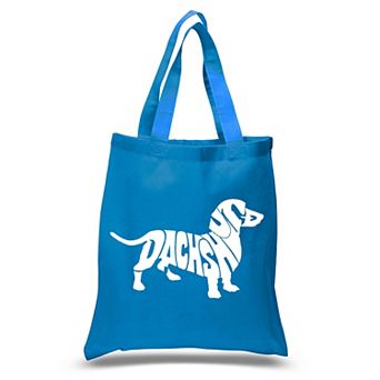Small Word Art Tote Bag - Dachshund