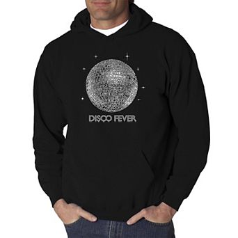 Disco Ball - Men's Word Art Hooded Sweatshirt