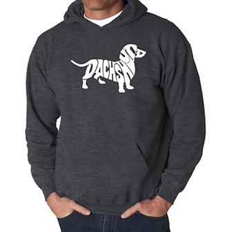 Dachshund - Men's Word Art Hooded Sweatshirt
