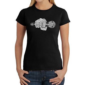 90's Rappers - Women's Word Art T-Shirt