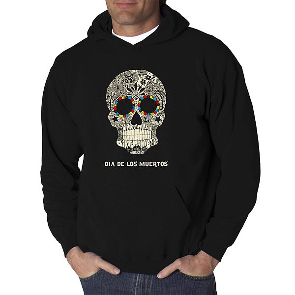 Sweatshirt Dia De Los Muertos - Motif Crânes De Sucre Coloré, Célébration Jour Des Morts, Taille Unique