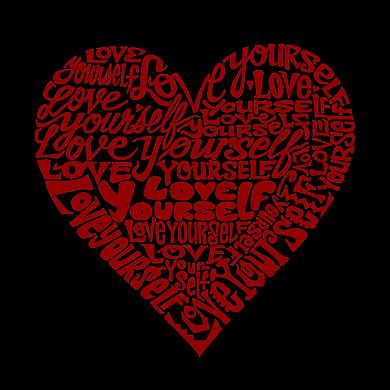 Love Yourself - Women's Word Art Hooded Sweatshirt